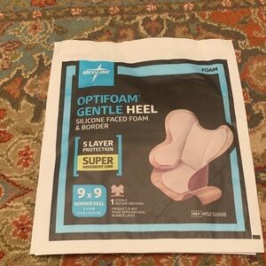 Medline Optifoam Gentle Heel Dressings